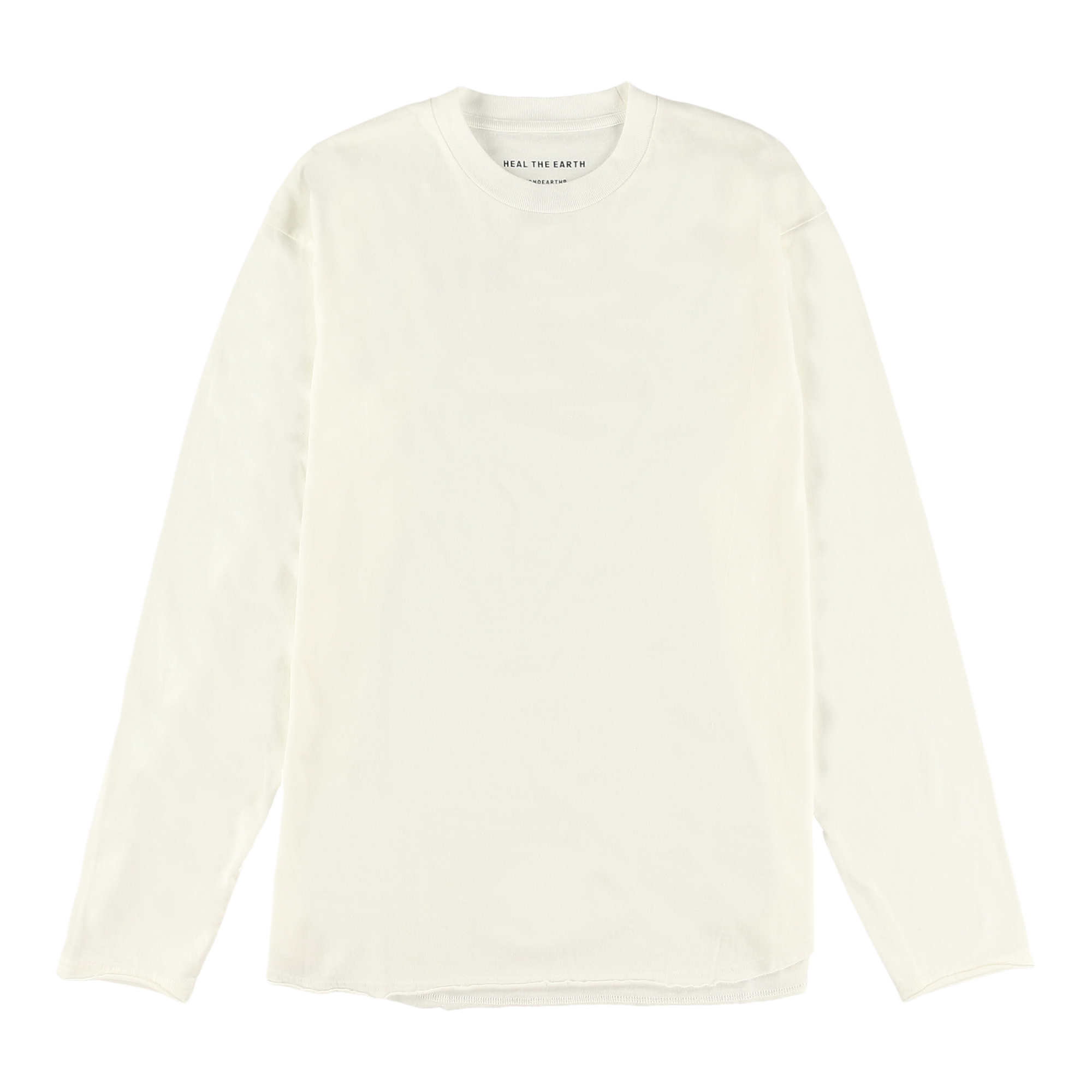 ＴＲＡＶＩＳ丸胴天竺長袖バックプリントＴシャツ