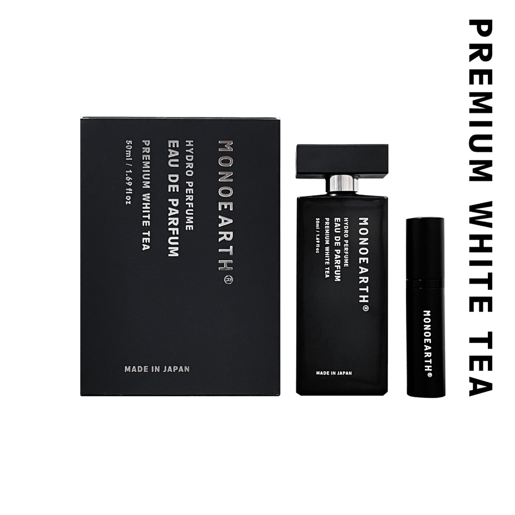 Hydro Perfume EDP & Atomizer Set｜水性香水 オードパルファム プレミアムホワイトティー & アトマイザー セット