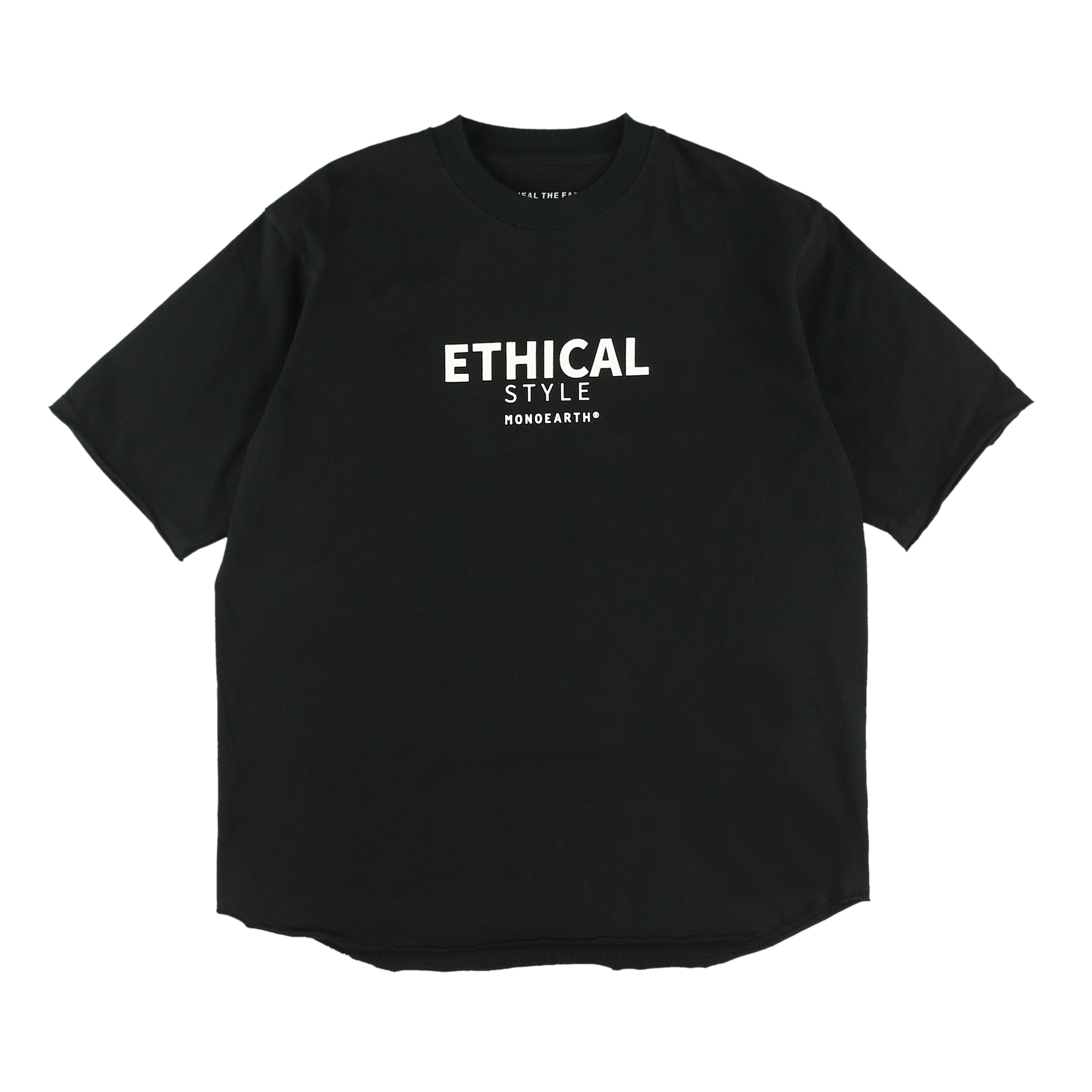 黒 半袖Tシャツ TRAVIS丸胴天竺半袖ETHICALTシャツ – MONOEARTH