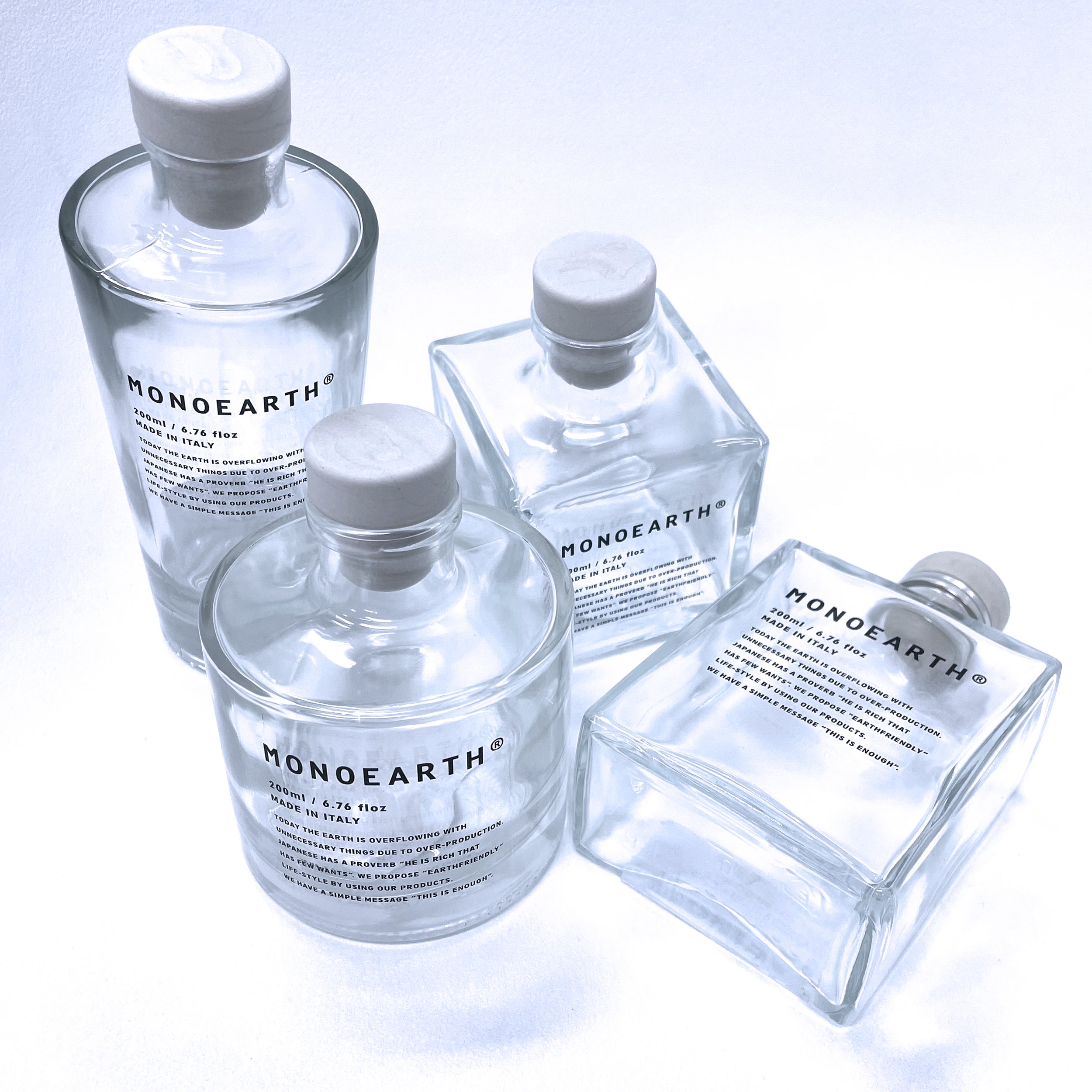 Italian Diffuser Bottle Pink 200｜イタリア製ディフューザーボトル ピンク